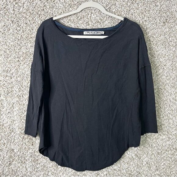 Michael Stars Top Women’s OS Black Long Sleeve - Picture 1 of 5